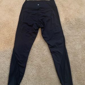 Lululemon 7/8 black pants - size 8